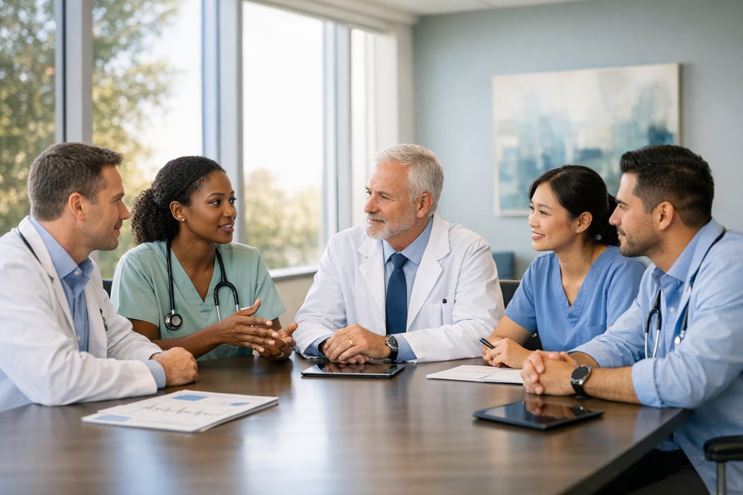 Healthcare Professionals Office Meeting
