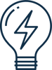 Lightbulb Midnight Blue