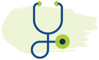 Stethoscope Icon with Paint-1