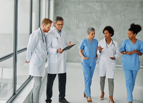 healthcare colleagues
